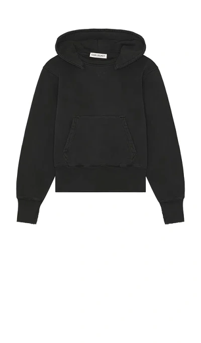 Our Legacy Relic Hoodie In Black