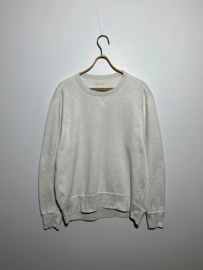 Pre-owned Our Legacy Reversible Gray Melange Sweatshirt Size L In Grey