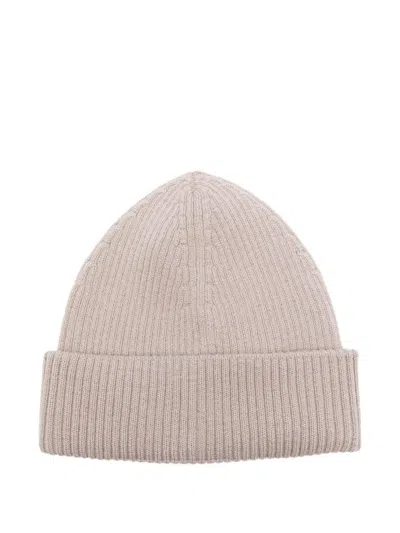 Our Legacy Ribbed Beanie In Neutral