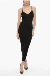 Our Legacy V-neck Ribbed-knit Dress