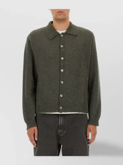 OUR LEGACY RIBBED LONG SLEEVE SWEATER
