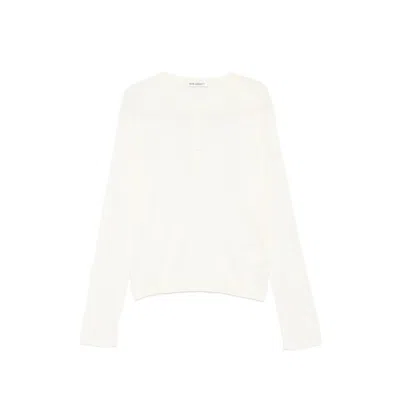 Our Legacy Ribbed-knit T-shirt In White