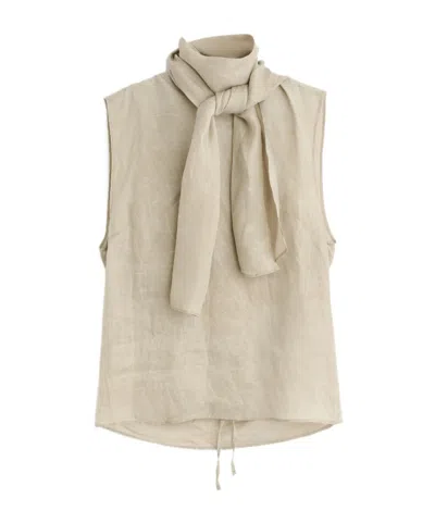 Our Legacy Ribbon Vest In White