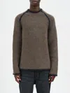 Our Legacy Rider Roundneck Shirt Steel Mohair In Gray