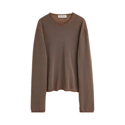 Pre-owned Our Legacy Rigid Popover 'cangiante Copper Tech Cotton' | Men's Size 50 In Brown