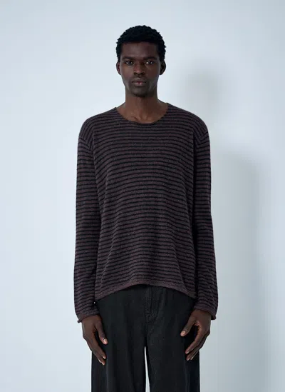 Our Legacy Rigid Sweater In Brown