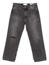 Our Legacy Relaxed-fit Distressed Jeans In Black