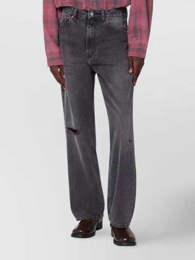 Our Legacy Ripped Jeans Featuring Five-pocket Design In Multi