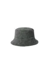 Our Legacy Rivet Detail Fisherman Hat In Black