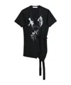 Our Legacy Black Wrap T-shirt In Black