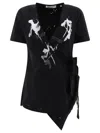 Our Legacy Black Wrap T-shirt In Black