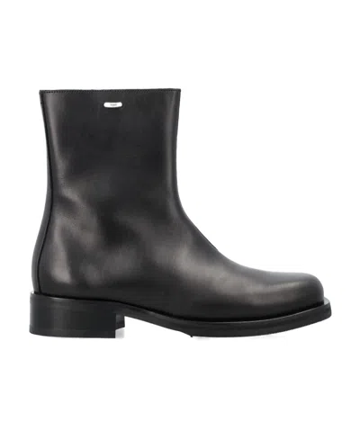 OUR LEGACY ROUND-HEAD SHORT BOOTS