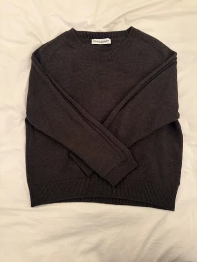 Pre-owned Our Legacy Roundneck Sweater In Brown