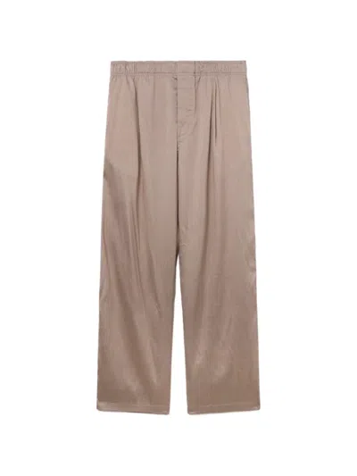 Our Legacy Sala Pleated Trousers In Neutral