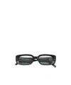 Our Legacy Samhain Rectangular Frame Sunglasses In Black