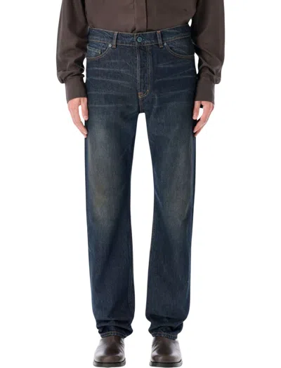 Our Legacy Sand Tint Turkish Denim Regular Jeans In Blue