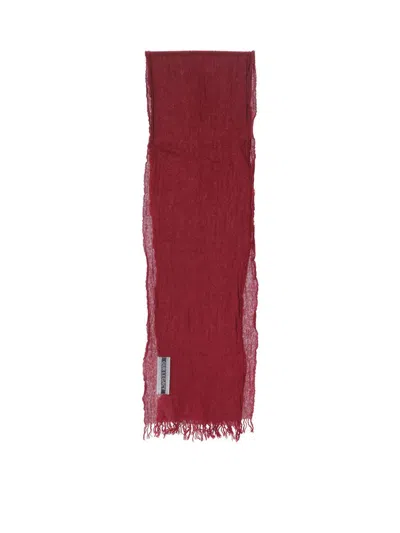 Our Legacy Scarfs In Burgundy