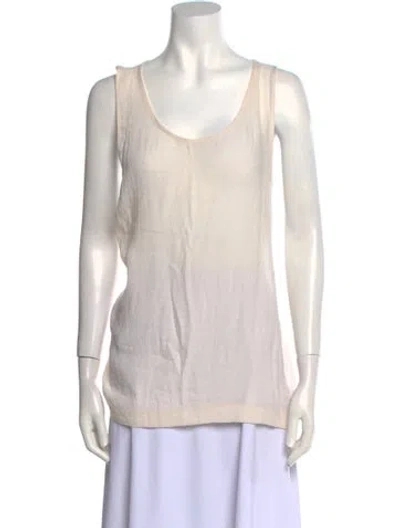 Pre-owned Our Legacy Scoop Neck Sleeveless Top W/ Tags In Neutral