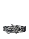 Our Legacy Scorpion Belt In Schwarz