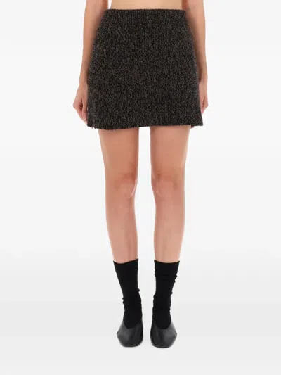 Our Legacy Sculpt Mini Skirt In Multi
