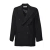 Our Legacy Unconstructed Db Blazer In Black