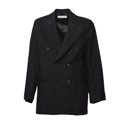 OUR LEGACY SHARP BLACK VISCOSE BLAZER