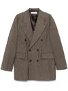 Our Legacy Sharp Blazer In Braun