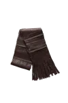 Our Legacy Shearling Scarf Brown