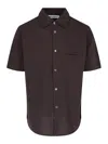 Our Legacy Brown Analog Shirt In Brown