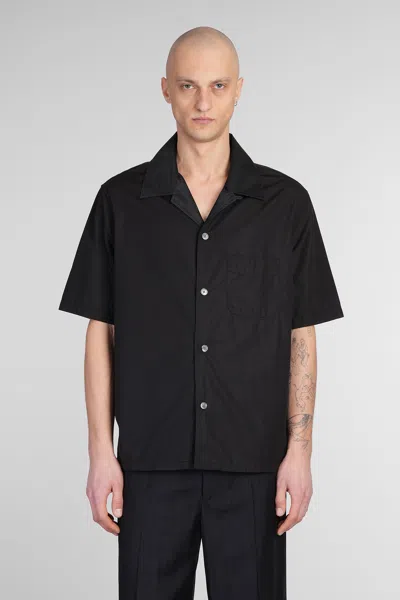 OUR LEGACY SHIRT IN BLACK COTTON
