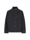 Our Legacy Black Evening Coach Jacket