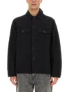 Our Legacy Black Evening Coach Jacket In Black
