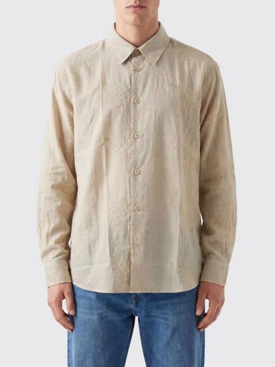 Our Legacy Shirt Men Color Champagne In Neutral