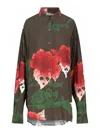 Our Legacy Floral Print Long Sleeve Casual Top In Multi