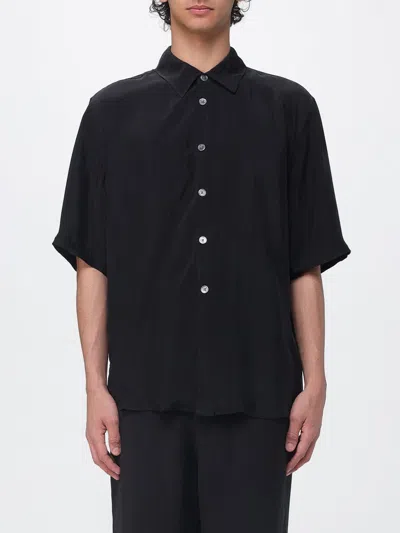 Our Legacy Cupro Casual Shirt In Black