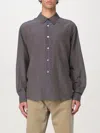 Our Legacy Sheer Fabric Long Sleeves Shirt In Burgunderrot