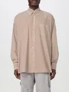 Our Legacy Casual Shirt With Buttoned Front Pocket In Sand