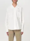 Our Legacy Funnel Cotton Poplin Shirt In White