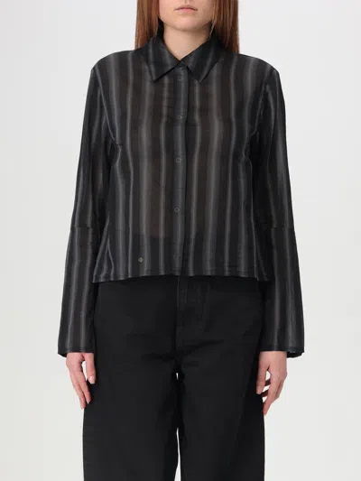 OUR LEGACY SHIRT OUR LEGACY WOMAN COLOR BLACK,G46735002