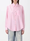 OUR LEGACY SHIRT OUR LEGACY WOMAN COLOR PINK,401330010
