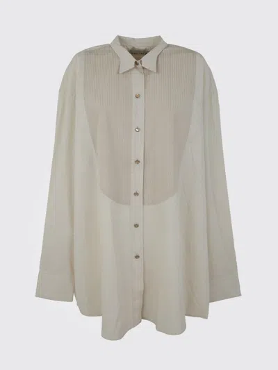 OUR LEGACY SHIRT OUR LEGACY WOMAN COLOR WHITE,F84625001