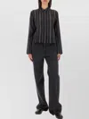 Our Legacy Shirt With Striped Pattern And Chest Pocket
