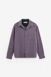 Our Legacy Heusen Convertible-collar Checked Cotton Shirt