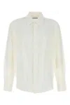 Our Legacy Off-white Coco Shirt With Point Collar And Mother Of Pearl Buttons In Neutral