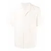 Our Legacy Neutrals Shirts Men In White