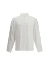 Our Legacy Button-front Long-sleeve Shirt In White