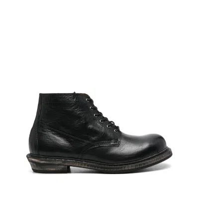 Our Legacy Cortege Leather Boots In Black