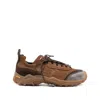 Our Legacy Suede Lace-up Low-top Sneakers In Brown