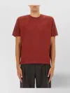 Our Legacy Short Sleeve Crew Neck Basic T-shirt In Red