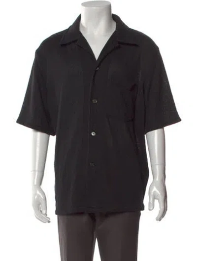 Pre-owned Our Legacy Short Sleeve Shirt In Black
